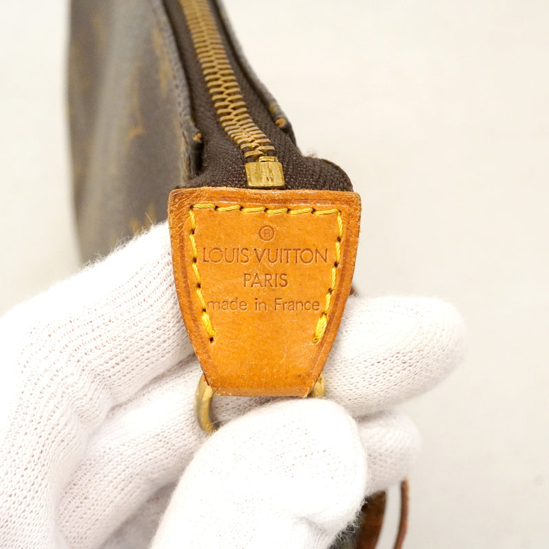 【6hd3155】ルイヴィトン ポーチ モノグラム ポシェットアクセソワール M51980 ブラウン【中古】レディース