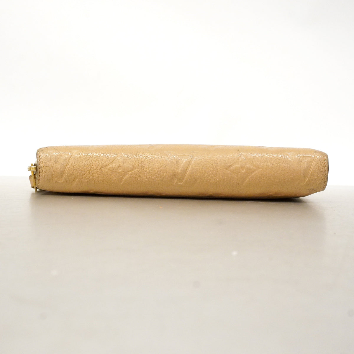 【6hd3157】ルイヴィトン 長財布 モノグラム・アンプラント ジッピーウォレット M60746 デュンヌ【中古】レディース