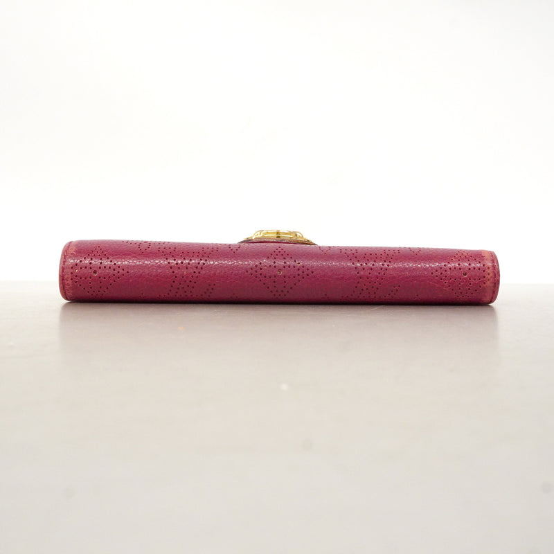【6hd3158】ルイヴィトン 三つ折り長財布 マヒナ ポルトフォイユアメリア M58090 グルナ【中古】レディース