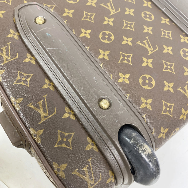 【6hd3159】ルイヴィトン キャリーバッグ モノグラム ぺガス55 M23294 ブラウン【中古】メンズ レディース ユニセックス