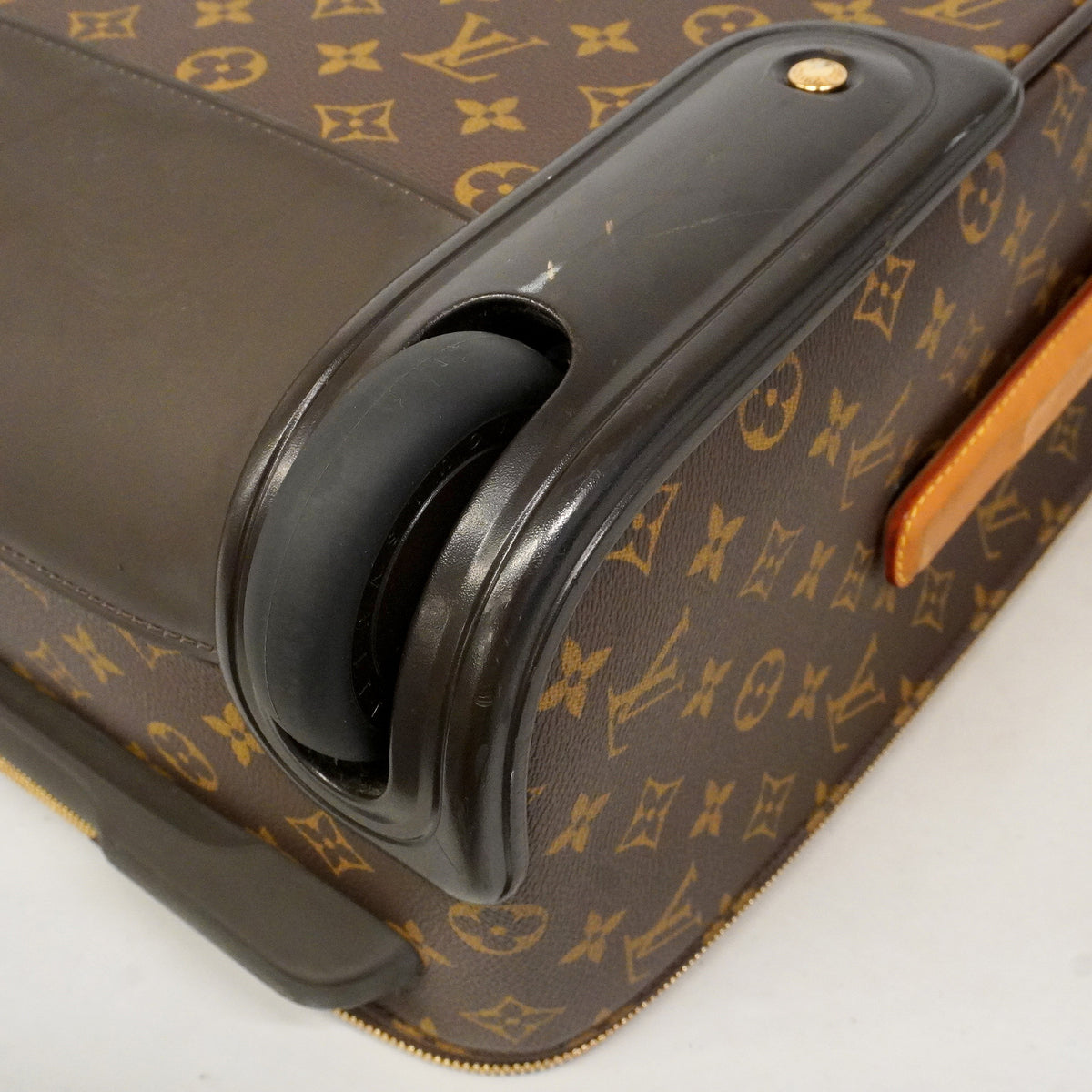 【6hd3160】ルイヴィトン キャリーバッグ モノグラム ぺガス50 M23251 ブラウン【中古】メンズ レディース ユニセックス