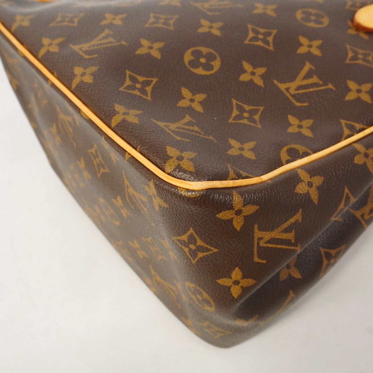 【6hd3163】ルイヴィトン ハンドバッグ モノグラム バティニョール M51156 ブラウン【中古】レディース