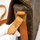 【6hd3166】ルイヴィトン ショルダーバッグ モノグラム ミニカルトシエール M51254 ブラウン【中古】レディース