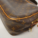【6hd3167】ルイヴィトン ショルダーバッグ モノグラム リポーターPM M45254 ブラウン【中古】レディース