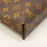 【6hd3168】ルイヴィトン ビジネスバッグ モノグラム・マカサー ポルトドキュマンジュール NM M54019 ブラウン ブラック 2wayバッグ【中古】メンズ