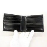 【6hd3170】グッチ 財布 GGインプリメ 224122 PVC ブラック シルバー金具【中古】メンズ