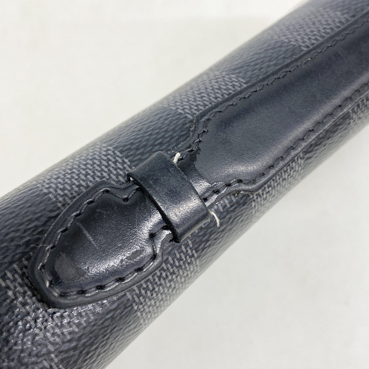 ★在庫処分★最終価格【6hd3178】ルイヴィトン 長財布 ダミエ・グラフィット ジッピーXL N41503  グレー ブラック【中古】メンズ