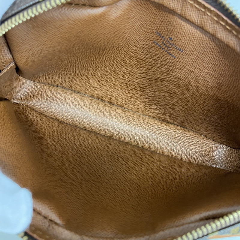 【6hd3184】ルイヴィトン ショルダーバッグ モノグラム ポシェットマルリーバンドリエール M51828 ブラウン【中古】レディース
