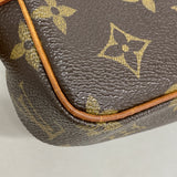 【6hd3184】ルイヴィトン ショルダーバッグ モノグラム ポシェットマルリーバンドリエール M51828 ブラウン【中古】レディース