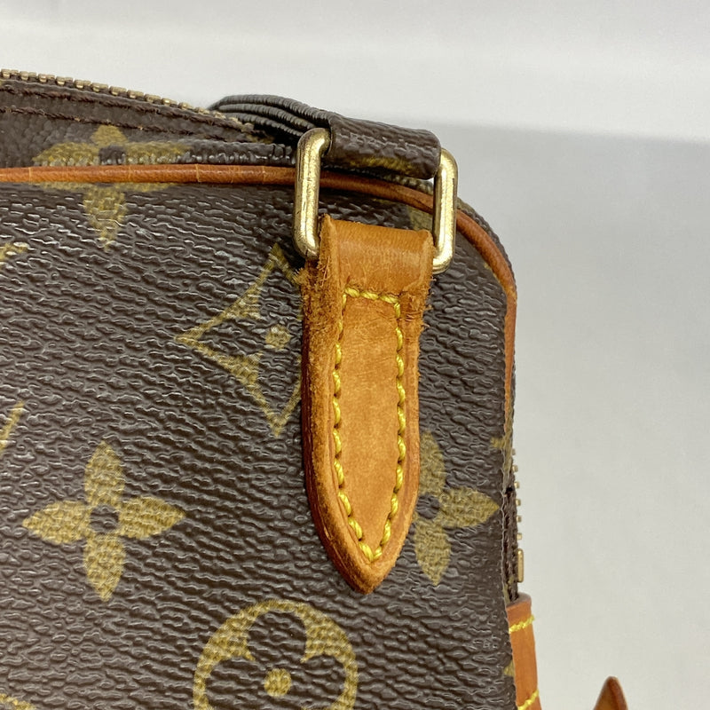 【6hd3184】ルイヴィトン ショルダーバッグ モノグラム ポシェットマルリーバンドリエール M51828 ブラウン【中古】レディース
