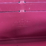 【6hd3187】ルイヴィトン 長財布 ヴェルニ ジッピーウォレット M91597 ローズアンディアン【中古】レディース