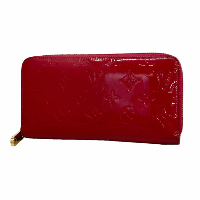【6hd3187】ルイヴィトン 長財布 ヴェルニ ジッピーウォレット M91597 ローズアンディアン【中古】レディース