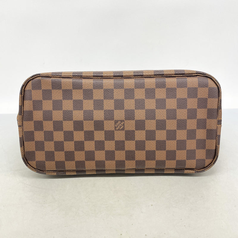 【6hd3202】ルイヴィトン トートバッグ ダミエ ネヴァーフルMM N40599 エベヌ【中古】レディース