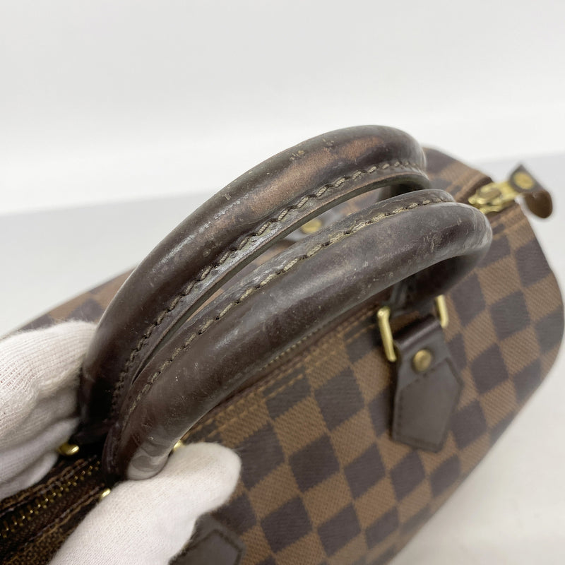 【6hd3207】ルイヴィトン ハンドバッグ ダミエ スピーディ25 N41365 エベヌ【中古】レディース