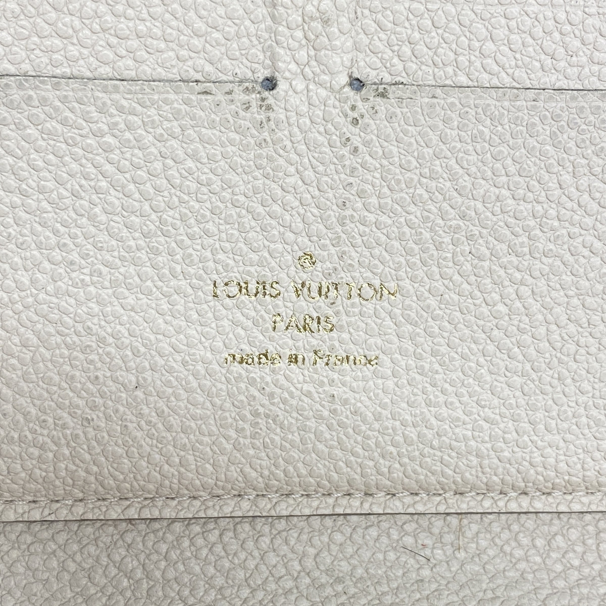【6hd3213】ルイヴィトン 長財布 モノグラム・アンプラント ポルトフォイユスクレット ロン M93437 ネージュ【中古】レディース