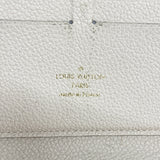 【6hd3213】ルイヴィトン 長財布 モノグラム・アンプラント ポルトフォイユスクレット ロン M93437 ネージュ【中古】レディース