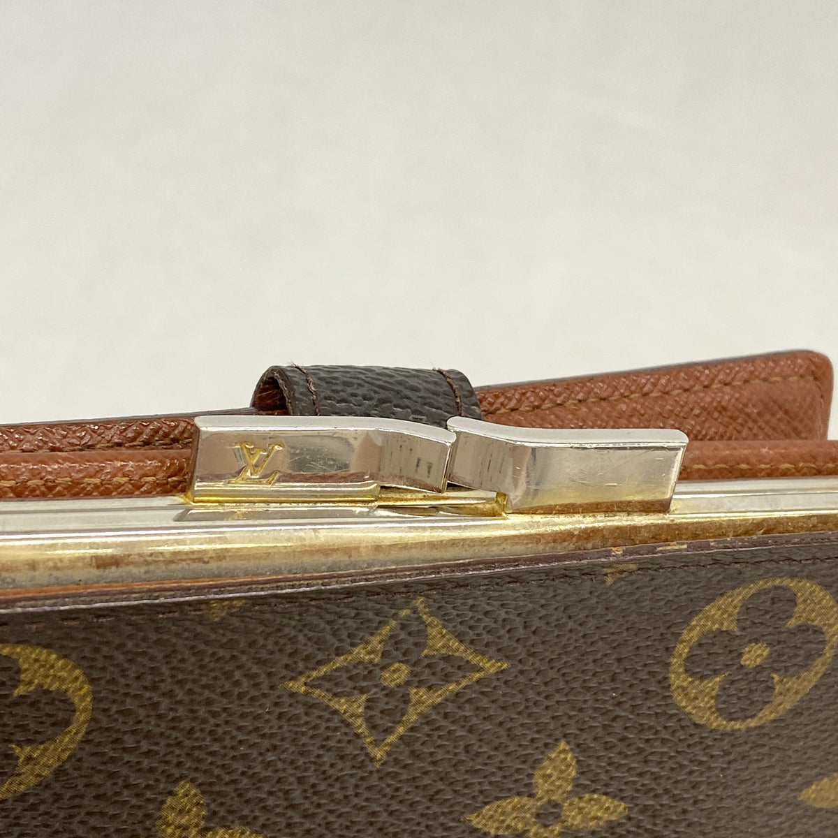 【6hd3214】ルイヴィトン 財布 モノグラム ポルトモネビエ ヴィエノワ M61663 ブラウン【中古】レディース