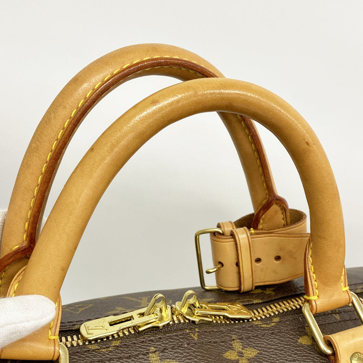 【6hd3216】ルイヴィトン ボストンバッグ モノグラム キーポルバンドリエール60 M41412 ブラウン【中古】メンズ レディース ユニセックス