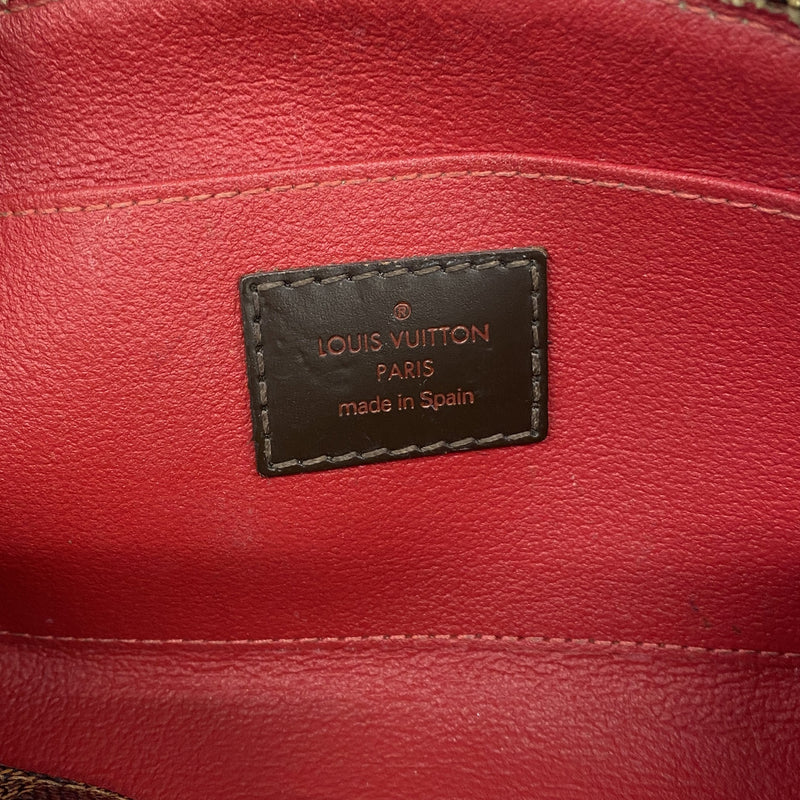 【6hd3227】ルイヴィトン ポーチ ダミエ ポシェットコスメティックPM N47516 エベヌ【中古】レディース