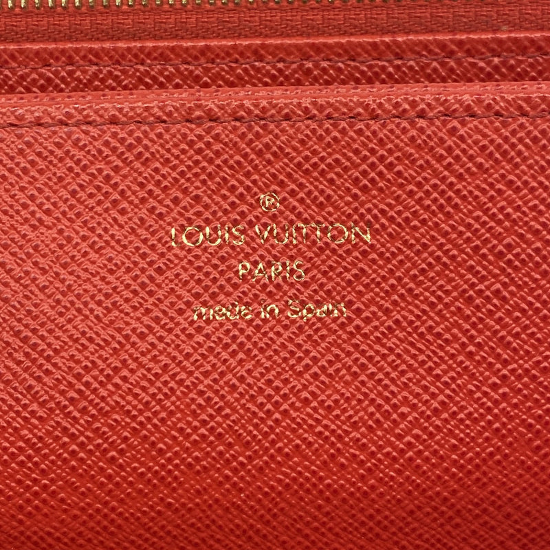 【6hd3228】ルイヴィトン 長財布 モノグラム ジッピーウォレット M41896 コクリコ【中古】レディース