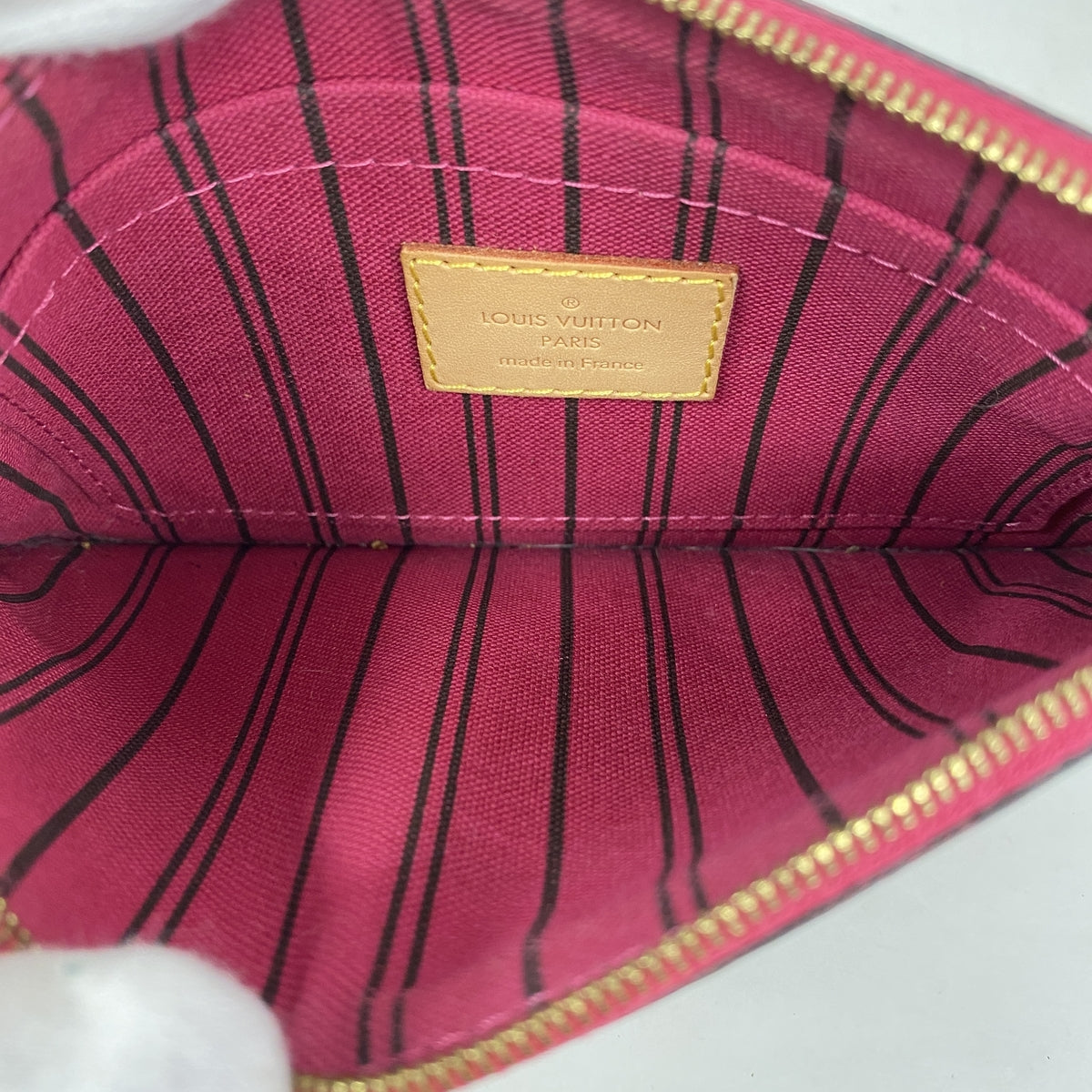 【6hd3236】ルイヴィトン トートバッグ モノグラム ネヴァーフルPM M41245 ブラウン ピヴォワンヌ【中古】レディース