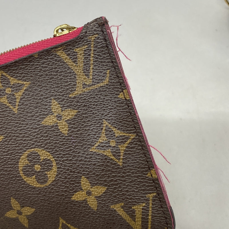 【6hd3236】ルイヴィトン トートバッグ モノグラム ネヴァーフルPM M41245 ブラウン ピヴォワンヌ【中古】レディース