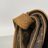【6hd3244】ルイヴィトン ショルダーバッグ モノグラム ソミュール35 M42254 ブラウン【中古】レディース