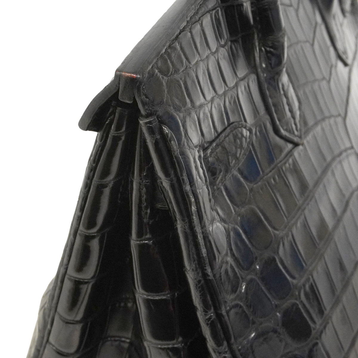 【6hd3256-g】エルメス ハンドバッグ バーキン30 ニロティカスマット ブラック シルバー金具 □N刻印【中古】レディース