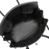 【6hd3260-h】エルメス ハンドバッグ バーキン30 トゴ ブラック シルバー金具 □N刻印【中古】レディース