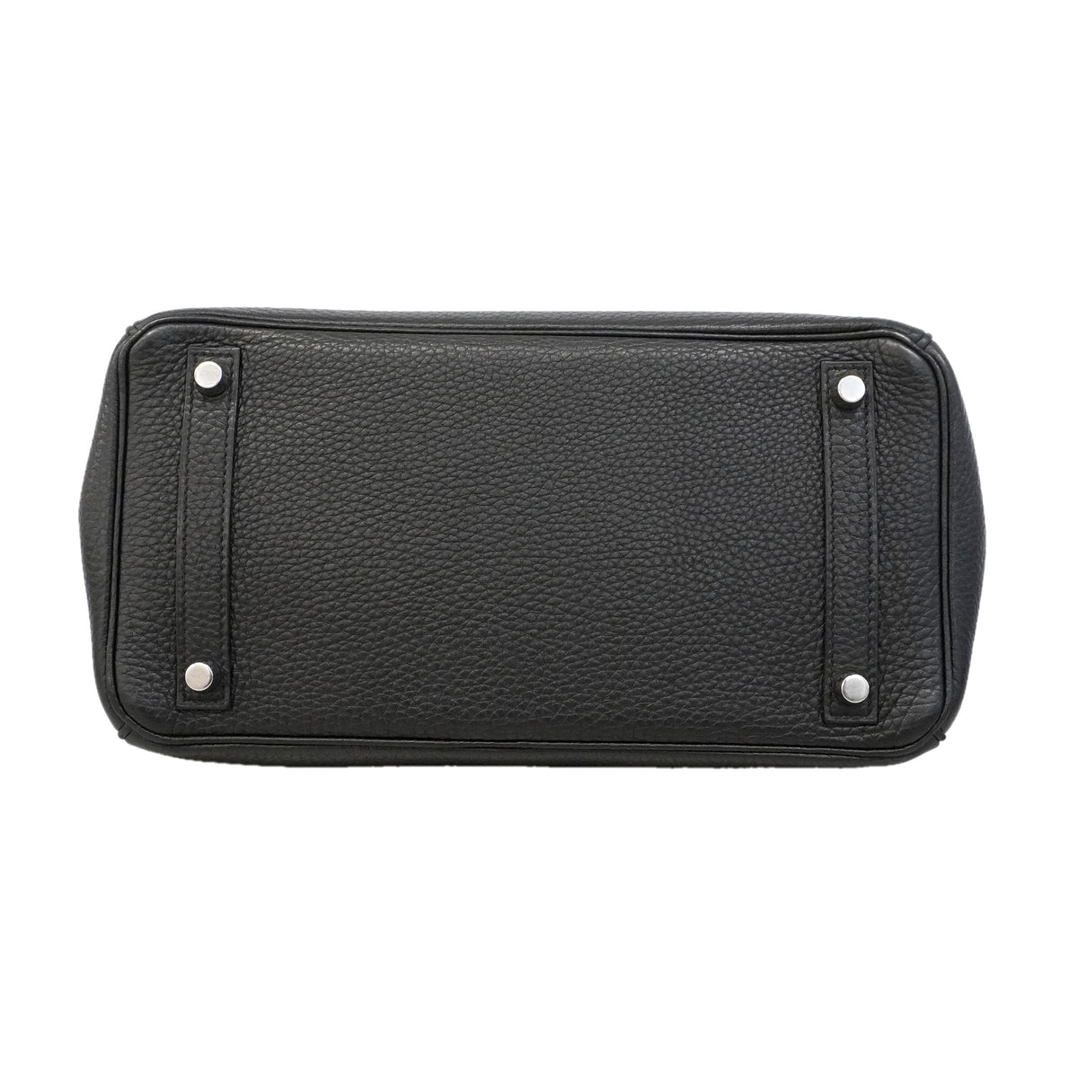 【6hd3260-h】エルメス ハンドバッグ バーキン30 トゴ ブラック シルバー金具 □N刻印【中古】レディース