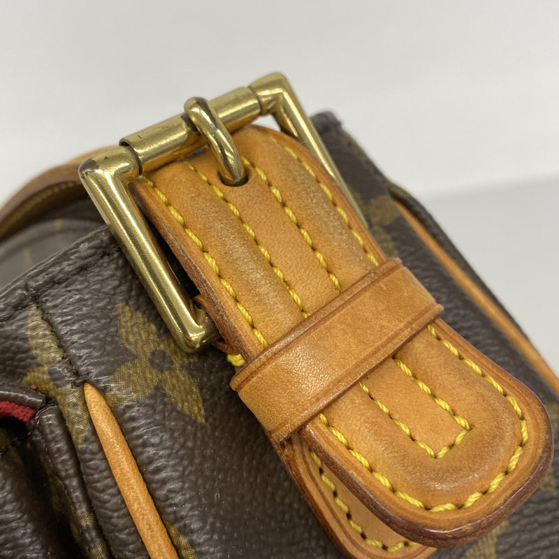 【6hd3271】ルイヴィトン ショルダーバッグ モノグラム ヴィバシテMM M51164 ブラウン【中古】レディース