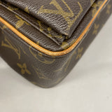 【6hd3271】ルイヴィトン ショルダーバッグ モノグラム ヴィバシテMM M51164 ブラウン【中古】レディース