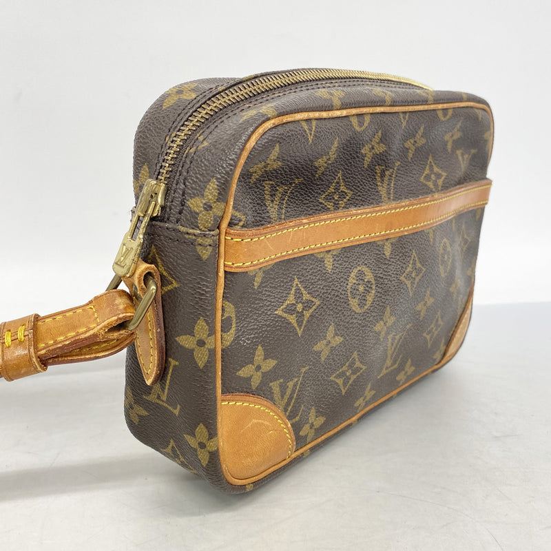 【6hd3279】ルイヴィトン ショルダーバッグ モノグラム トロカデロ24 M51276 ブラウン【中古】レディース