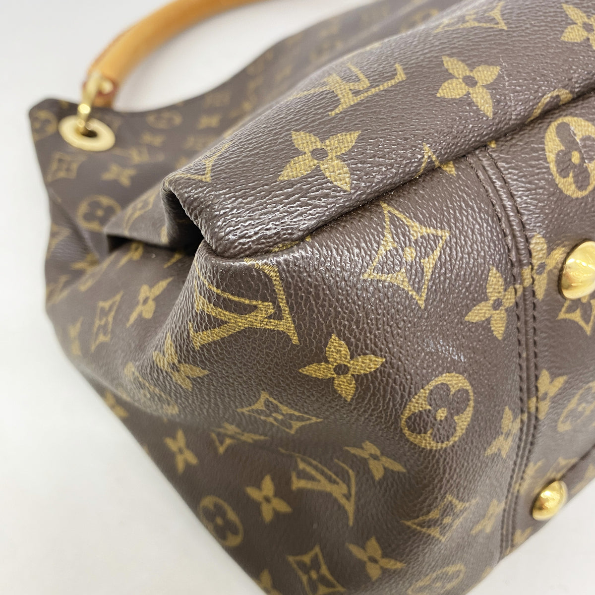 【6hd3283】ルイヴィトン ショルダーバッグ モノグラム アーツィーMM M40249 ブラウン【中古】レディース