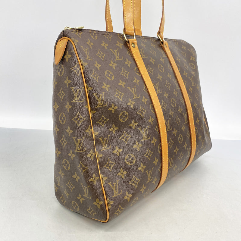 【6hd3284】ルイヴィトン ボストンバッグ モノグラム フラネリー45 M51115 ブラウン【中古】メンズ レディース ユニセックス