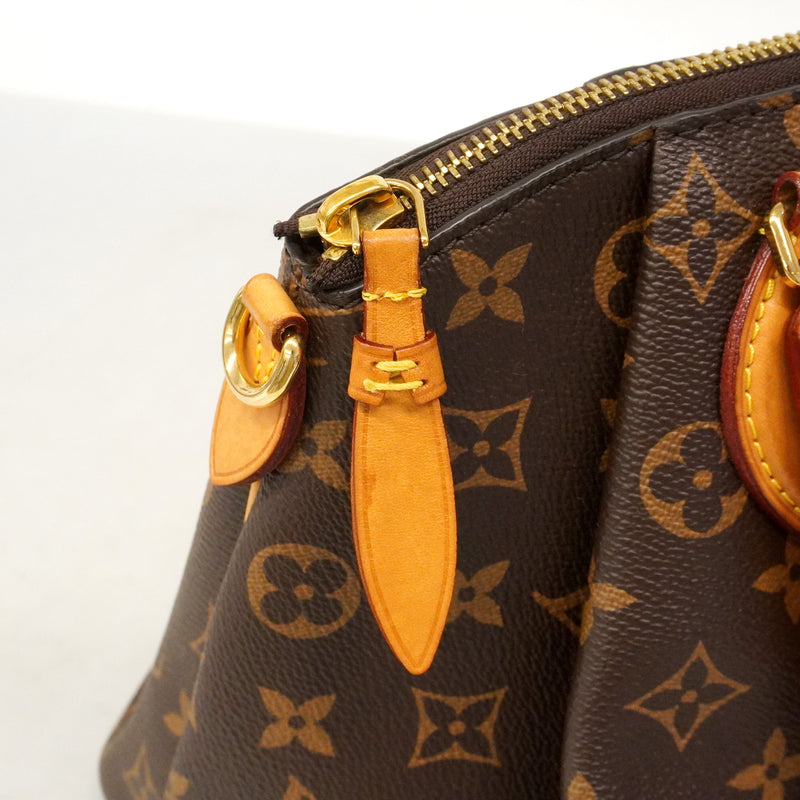 【6hd3294】ルイヴィトン ハンドバッグ モノグラム リボリーPM M44543 ブラウン【中古】レディース
