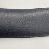 【6hd3303】ルイヴィトン ベルト ダミエ・グラフィット サンチュールポンヌフ M9402 ブラック【中古】メンズ