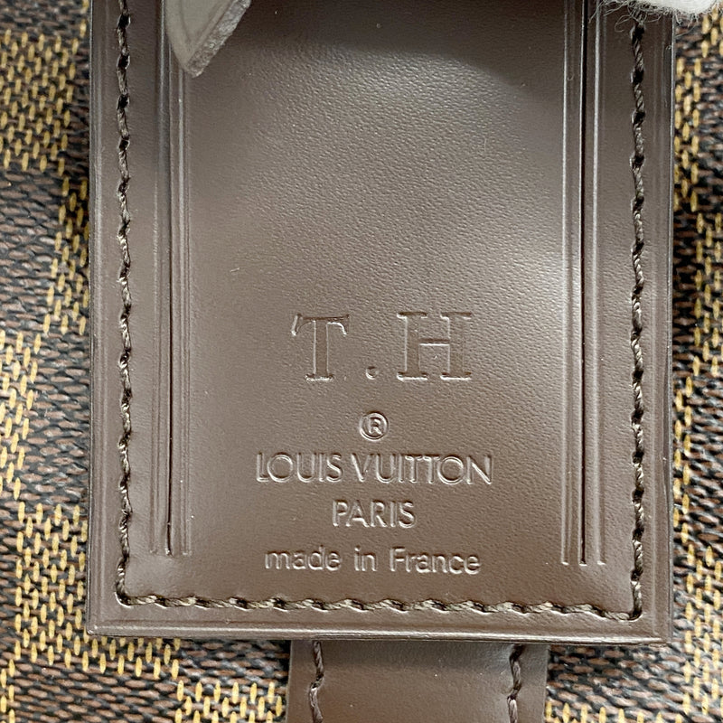【6hd3323】ルイヴィトン ボストンバッグ ダミエ キーポルバンドリエール55 N41414 エベヌ【中古】メンズ レディース ユニセックス