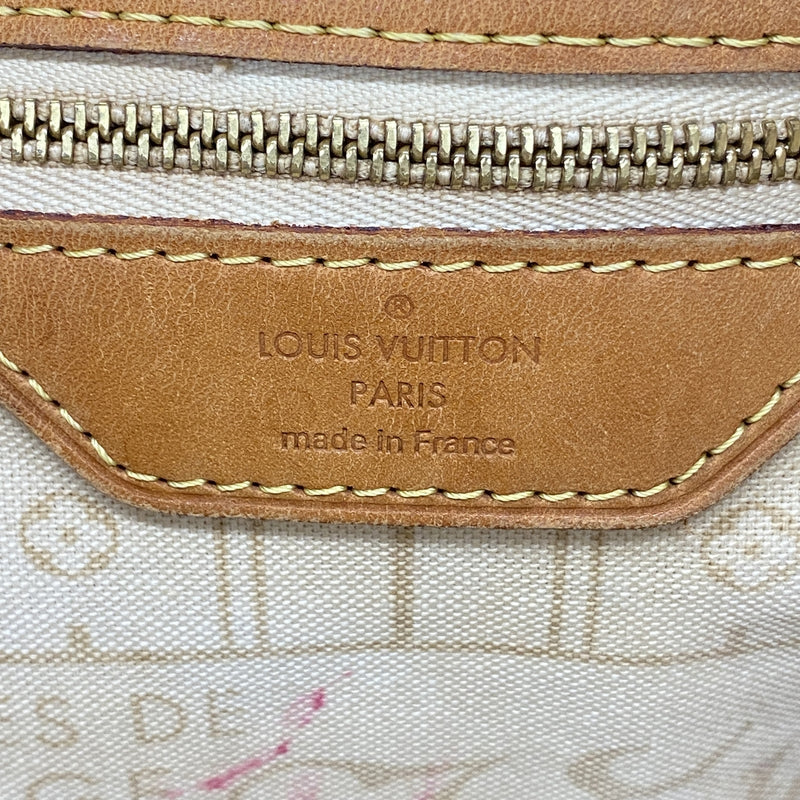 【6hd3324】ルイヴィトン トートバッグ ダミエ ネヴァーフルMM N51107 エベヌ【中古】レディース