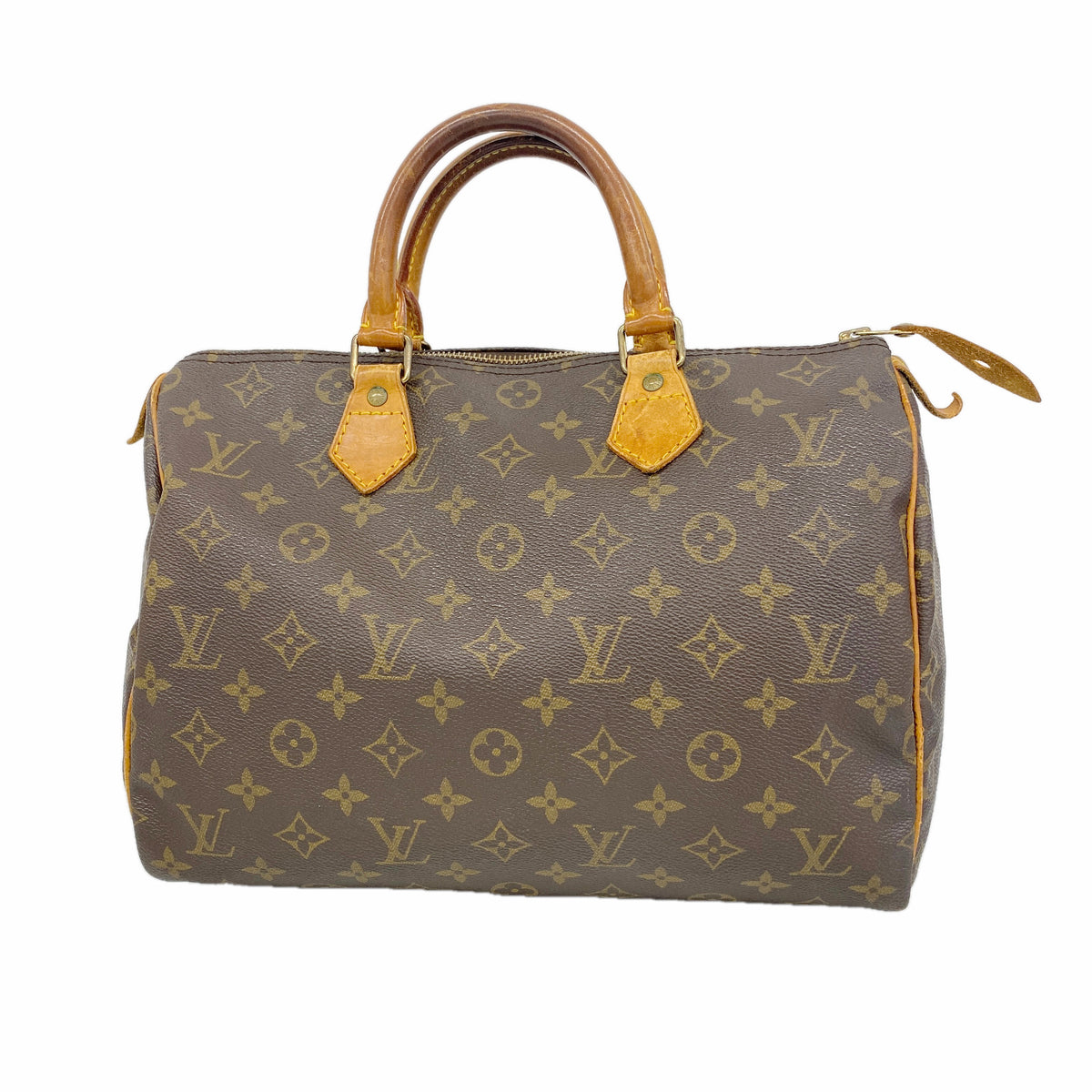 【6hd3326】ルイヴィトン ハンドバッグ モノグラム スピーディ30 M41108 ブラウン【中古】レディース