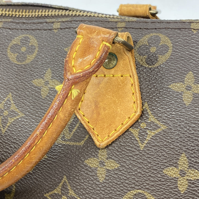 【6hd3326】ルイヴィトン ハンドバッグ モノグラム スピーディ30 M41108 ブラウン【中古】レディース