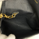 【6hd3333】ルイヴィトン コインケース モノグラム・アンプラント ポシェットクレ M60633 ノワール【中古】レディース
