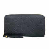 【6hd3367】ルイヴィトン 長財布 モノグラム・アンプラント ジッピーウォレット M61864 ノワール【中古】レディース