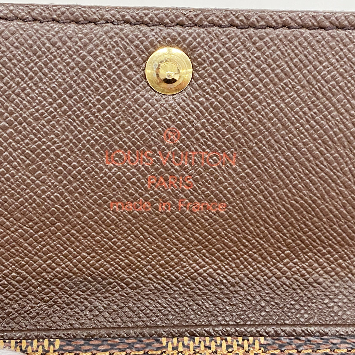 【6hd3370】ルイヴィトン キーケース ダミエ ミュルティクレ4 N62631 エベヌ【中古】メンズ レディース ユニセックス