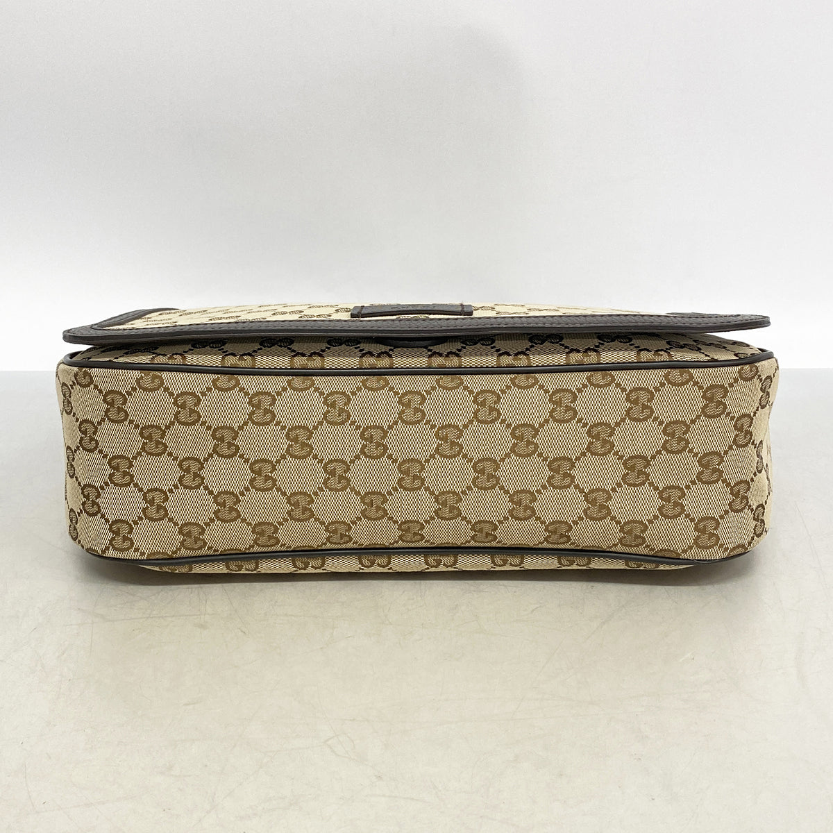 【6hd3388-k】グッチ ショルダーバッグ GGキャンバス 449171 キャンバス ベージュ シルバー金具【中古】メンズ レディース ユニセックス