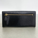 【6hd3396-k】プラダ 長財布 ヴィッテロ レザー ブラック ゴールド金具【中古】メンズ レディース ユニセックス