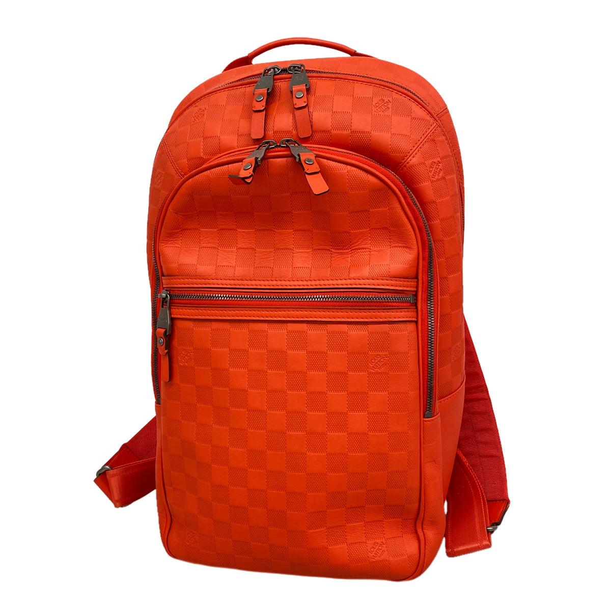 【6hd3412】ルイヴィトン リュック・デイパック ダミエ・アンフィニ ミカエル N41403 フュージョン【中古】メンズ