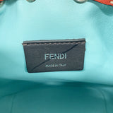 【6hd3413】フェンディ ハンドバッグ モントレゾールミニ レザー レッド シルバー金具 2wayバッグ【中古】レディース