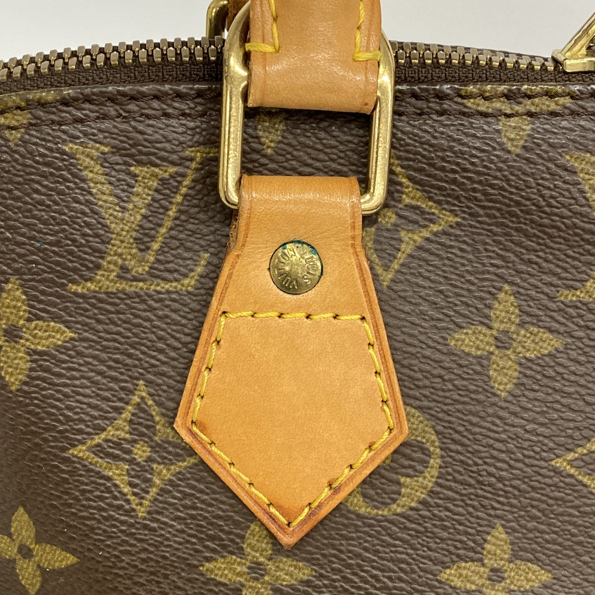 【6hd3420】ルイヴィトン ハンドバッグ モノグラム アルマ M51130 ブラウン【中古】レディース