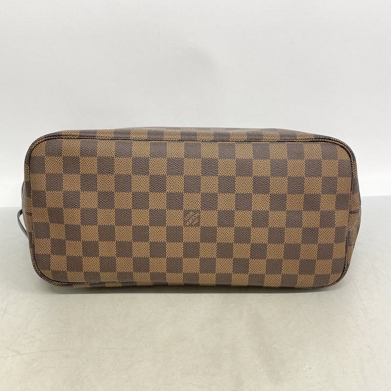【6hd3422】ルイヴィトン トートバッグ ダミエ ネヴァーフルMM N51105 エベヌ【中古】レディース